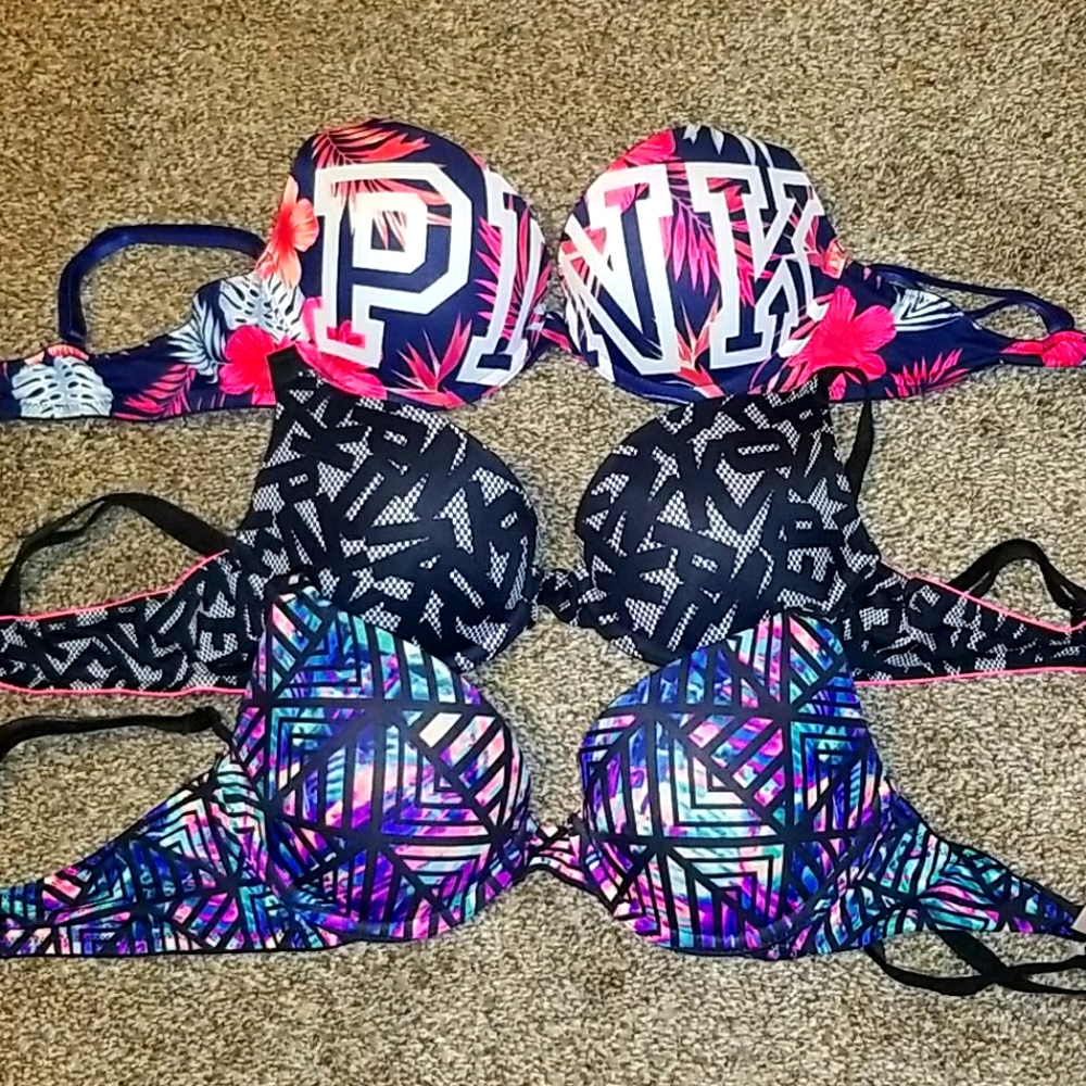 Lot of 34A pink Bras